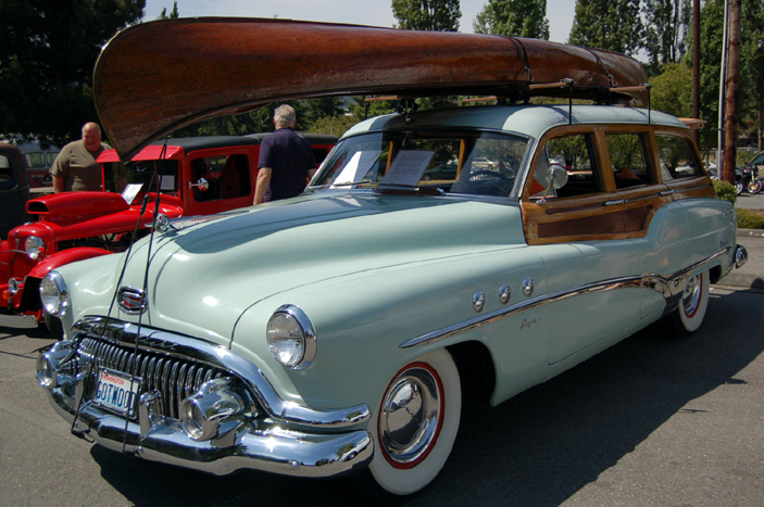 Beautiful original 1951 Buick Super Estate Wagon 5-door wood bodied station wagon