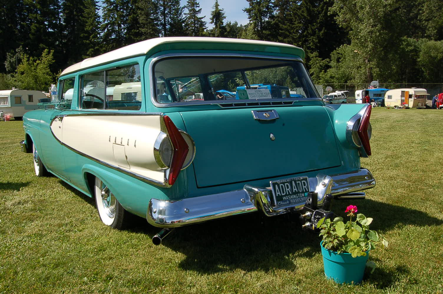 1958 Two door ford station wagon #9