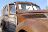 Original 1937 Ford woodie wagon ready for full restoration